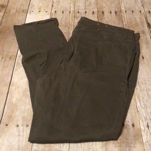 Olive Green Rockstar Jeans